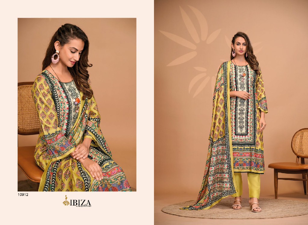 ibiza aashnaa handwork bemberg muslin stylish salwar suits