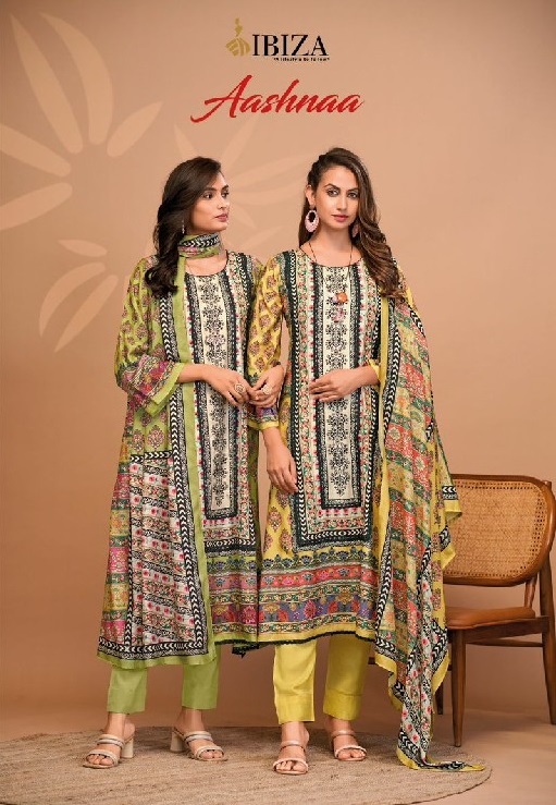 ibiza aashnaa handwork bemberg muslin stylish salwar suits