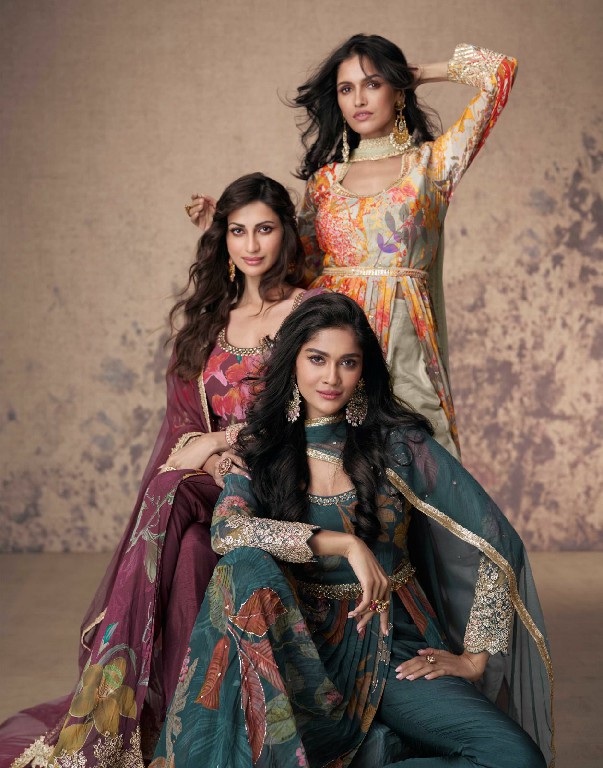 sayuri designer anamika georgette exclusive party wear full stitch suits for women