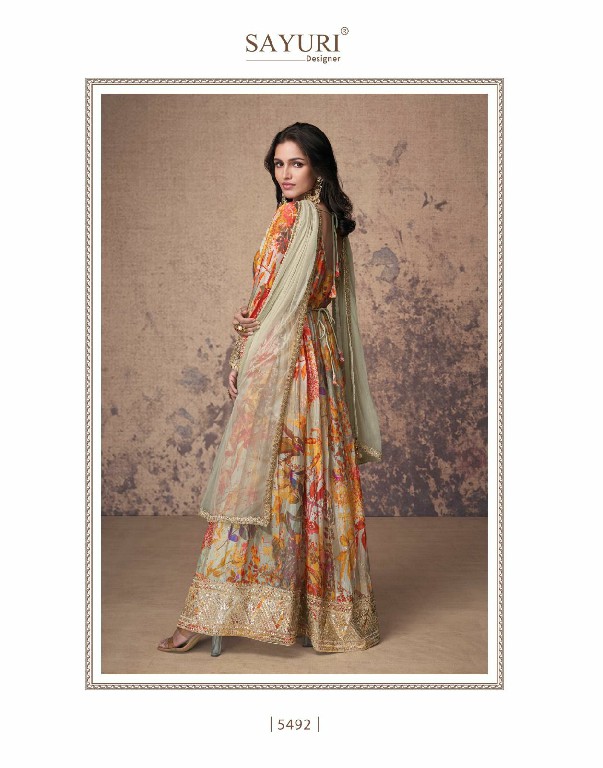 sayuri designer anamika georgette exclusive party wear full stitch suits for women