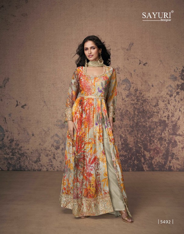 sayuri designer anamika georgette exclusive party wear full stitch suits for women