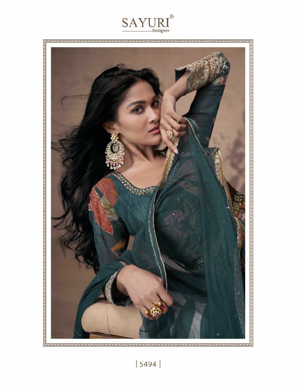 sayuri designer anamika georgette exclusive party wear full stitch suits for women