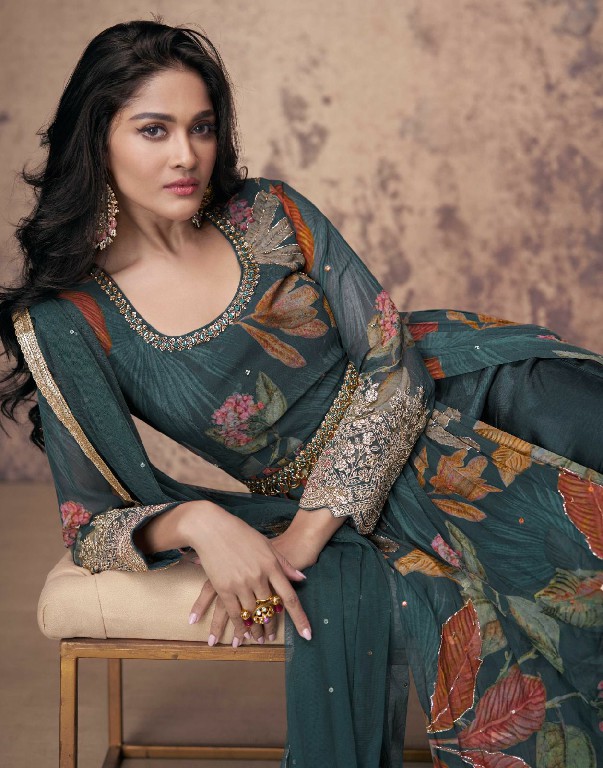 sayuri designer anamika georgette exclusive party wear full stitch suits for women
