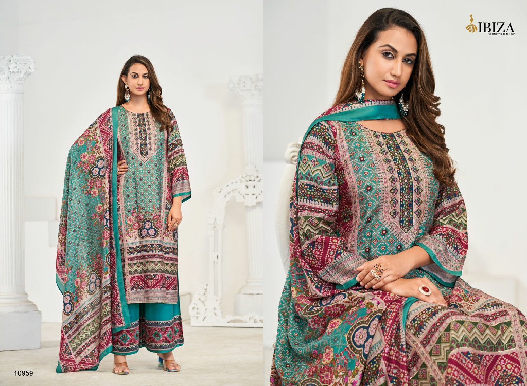 fiza by ibiza bambarg muslin digital print modern pakistani dress material