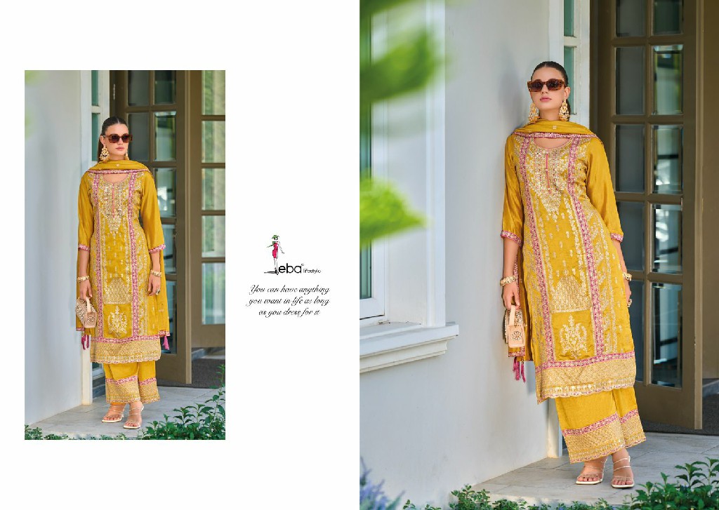 Eba Lifestyle Lffat Wholesale Premium Silk Readymade Pakistani Concept Suits