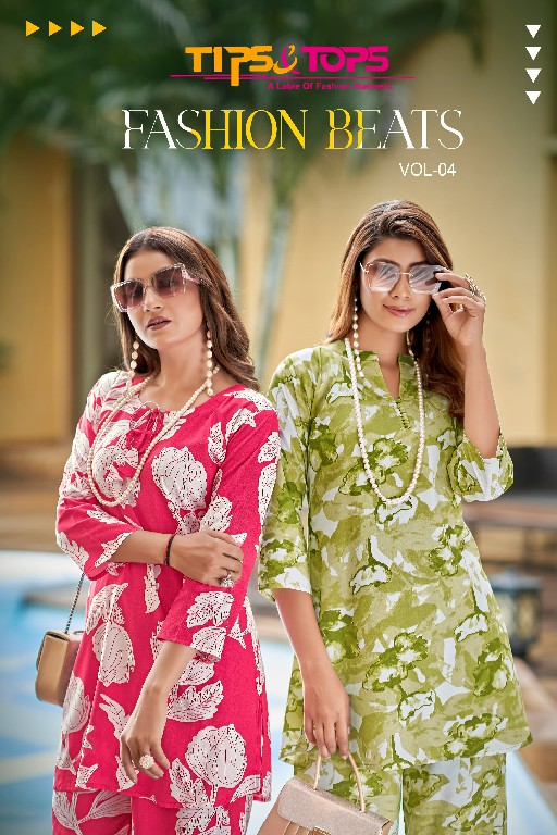Tips And Tops Fashion Beats Vol-4 Wholesale Co-Ord Set Collection