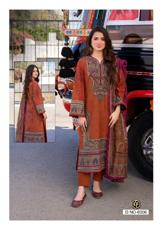 Keval Rangrez Vol-6 Wholesale Luxury Classy Lawn Printed Dress Material