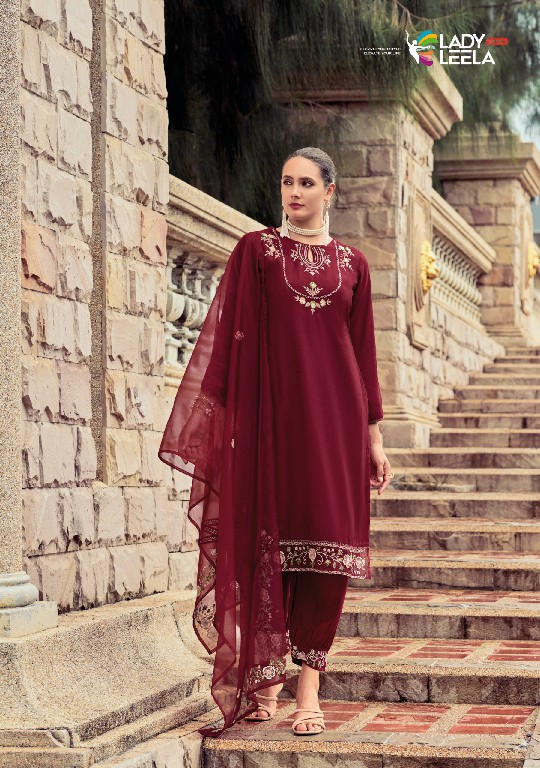 Lady Leela Afsana Wholesale Pure Handwork 3 Piece Salwar Suits