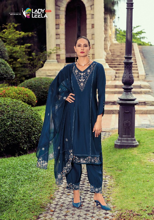 Lady Leela Afsana Wholesale Pure Handwork 3 Piece Salwar Suits