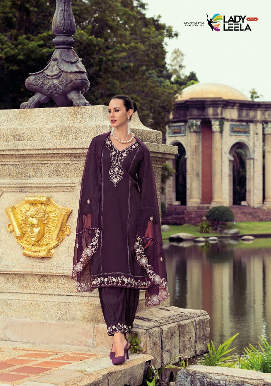 Lady Leela Afsana Wholesale Pure Handwork 3 Piece Salwar Suits