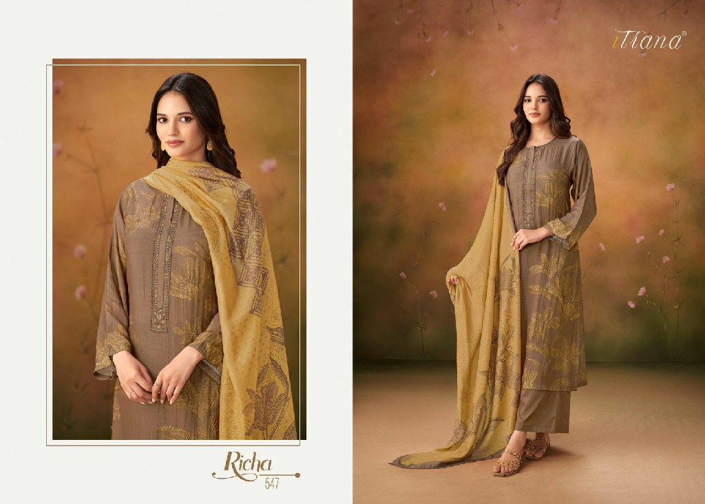 Itrana Richa Wholesale Unique Muslin With Embroidery Salwar Suits