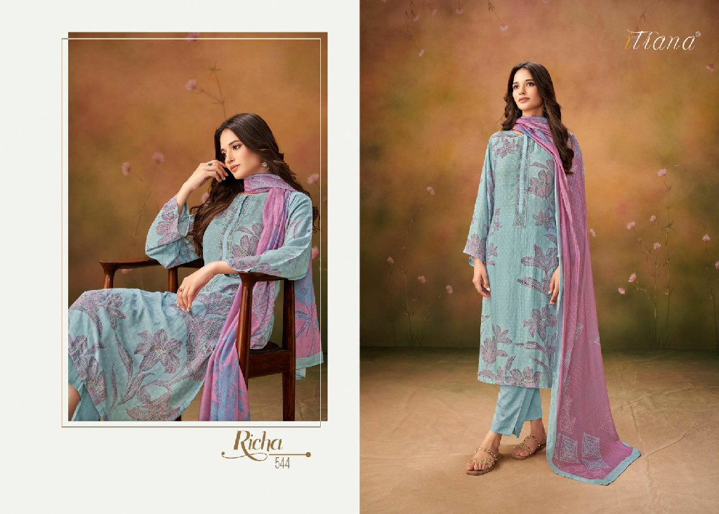 Itrana Richa Wholesale Unique Muslin With Embroidery Salwar Suits