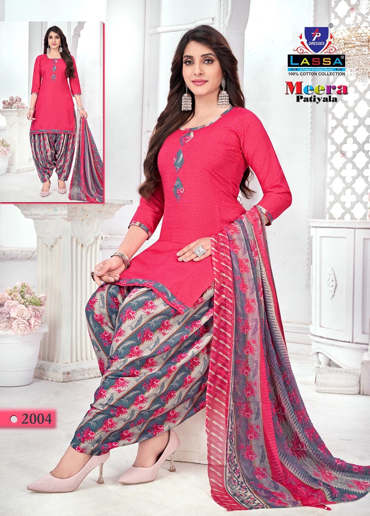 Arihant Lassa Meera Patiyala Vol-20 Wholesale Pure Cotton Dress Material