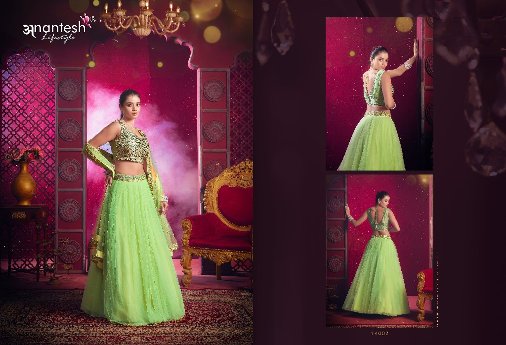 flairy girl vol 1 by anantesh lifestyle event wear readymade lehenga choli