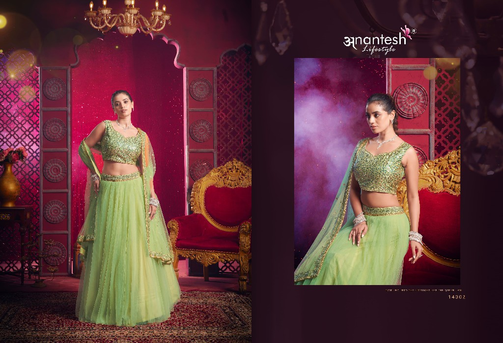 flairy girl vol 1 by anantesh lifestyle event wear readymade lehenga choli