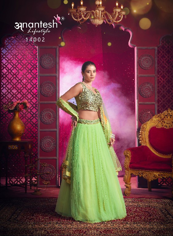 flairy girl vol 1 by anantesh lifestyle event wear readymade lehenga choli