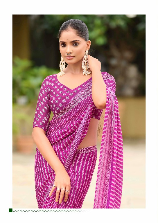 amrita vol 2 by kashvi dull moss attractive saree for women