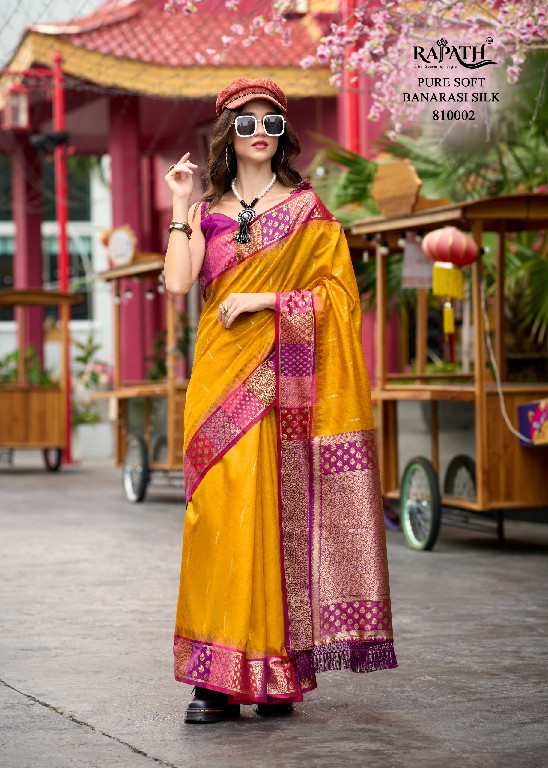 Rajpath Rangoli Art Wholesale Pure Banarasi Silk With Border Sarees