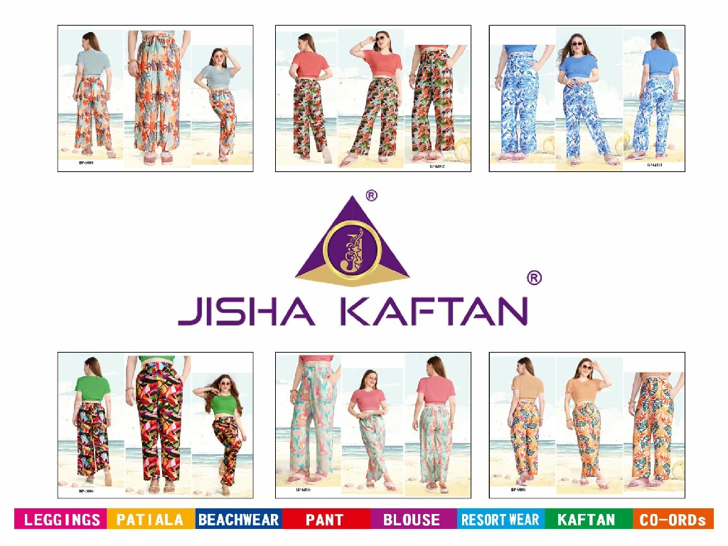 JELITE BEACH PANT VOL 1 BY JISHA KAFTAN