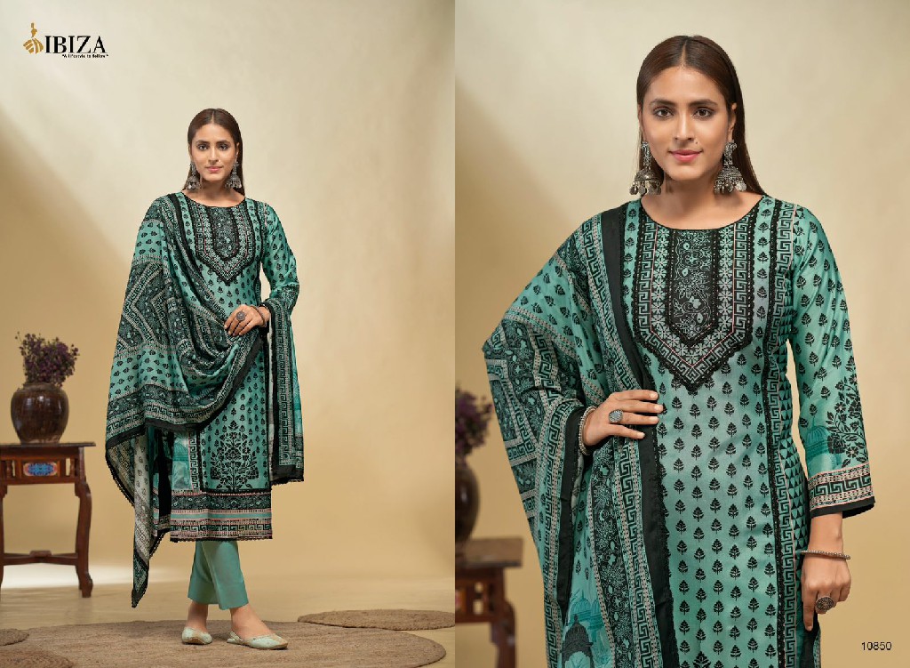 ibiza riyasat vol 7 muslin digital print modal pakistani top pant dupatta