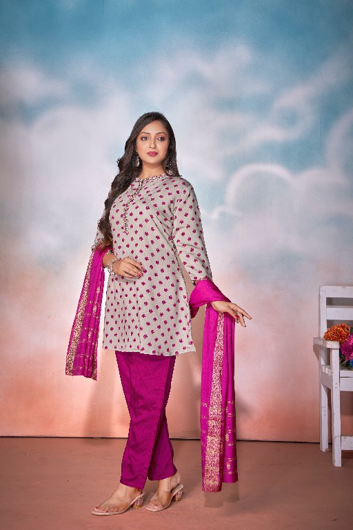 anaaya by seamore unique roman silk readymade salwar suits