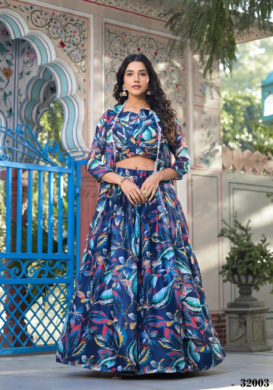 Tejasvee Shehnaaz Wholesale Readymade Digital Print Lehenga Choli