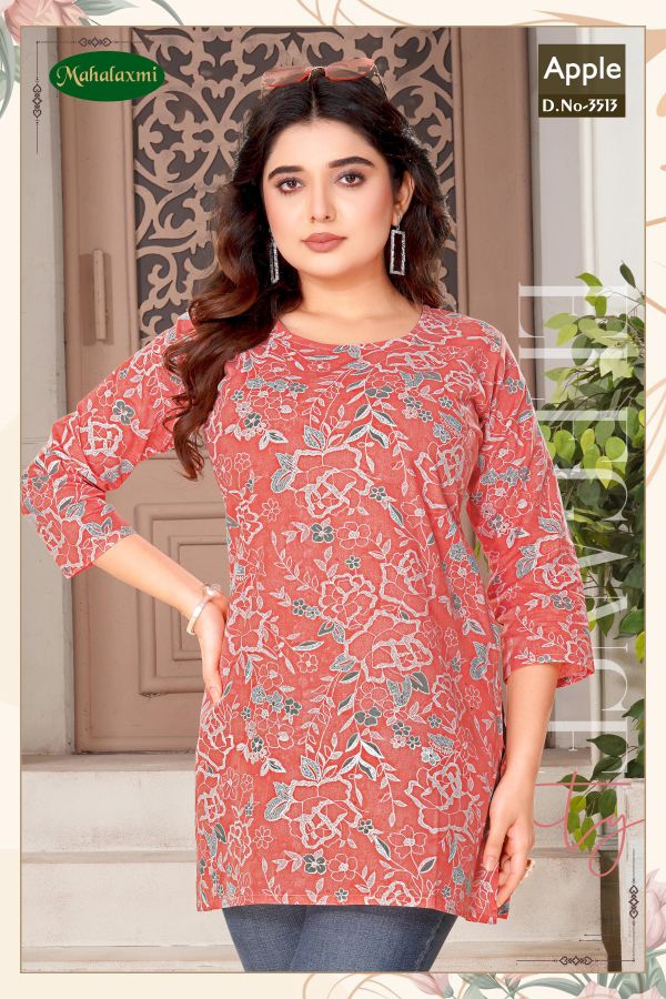 Mahalaxmi Apple Vol-2 Wholesale Short Kurtis Catalog