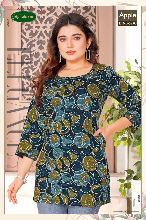 Mahalaxmi Apple Vol-2 Wholesale Short Kurtis Catalog