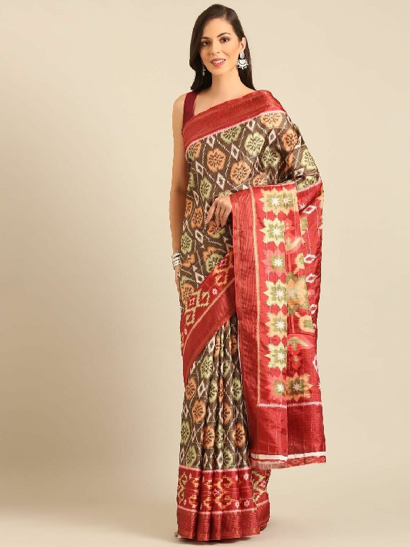 bunawat manipuri patola handloom silk regular festival wear cotton digital handloom saree wholsale