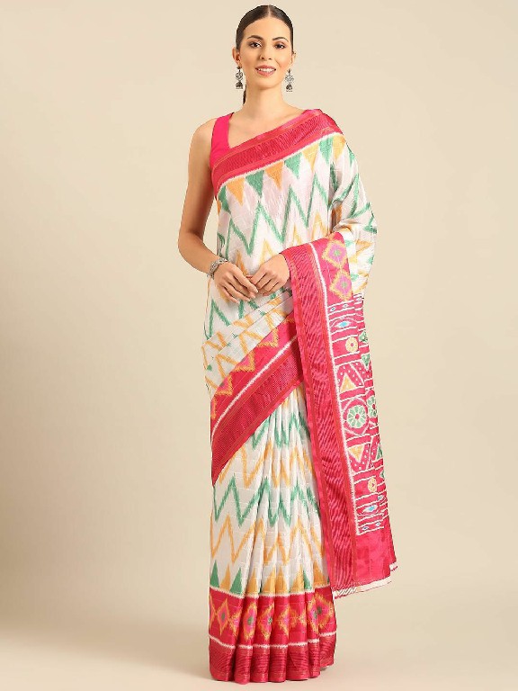 bunawat manipuri patola handloom silk regular festival wear cotton digital handloom saree wholsale