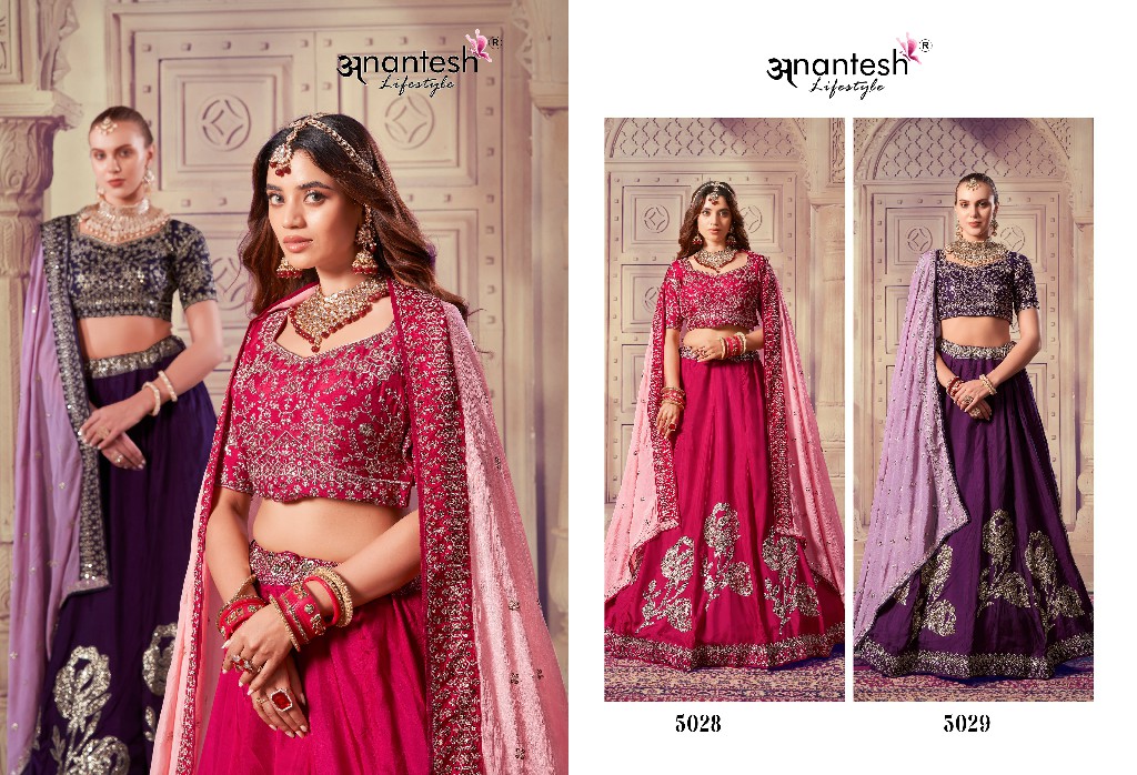 Anantesh Occations Vol-8 Wholesale Readymade Designer Lehenga Choli