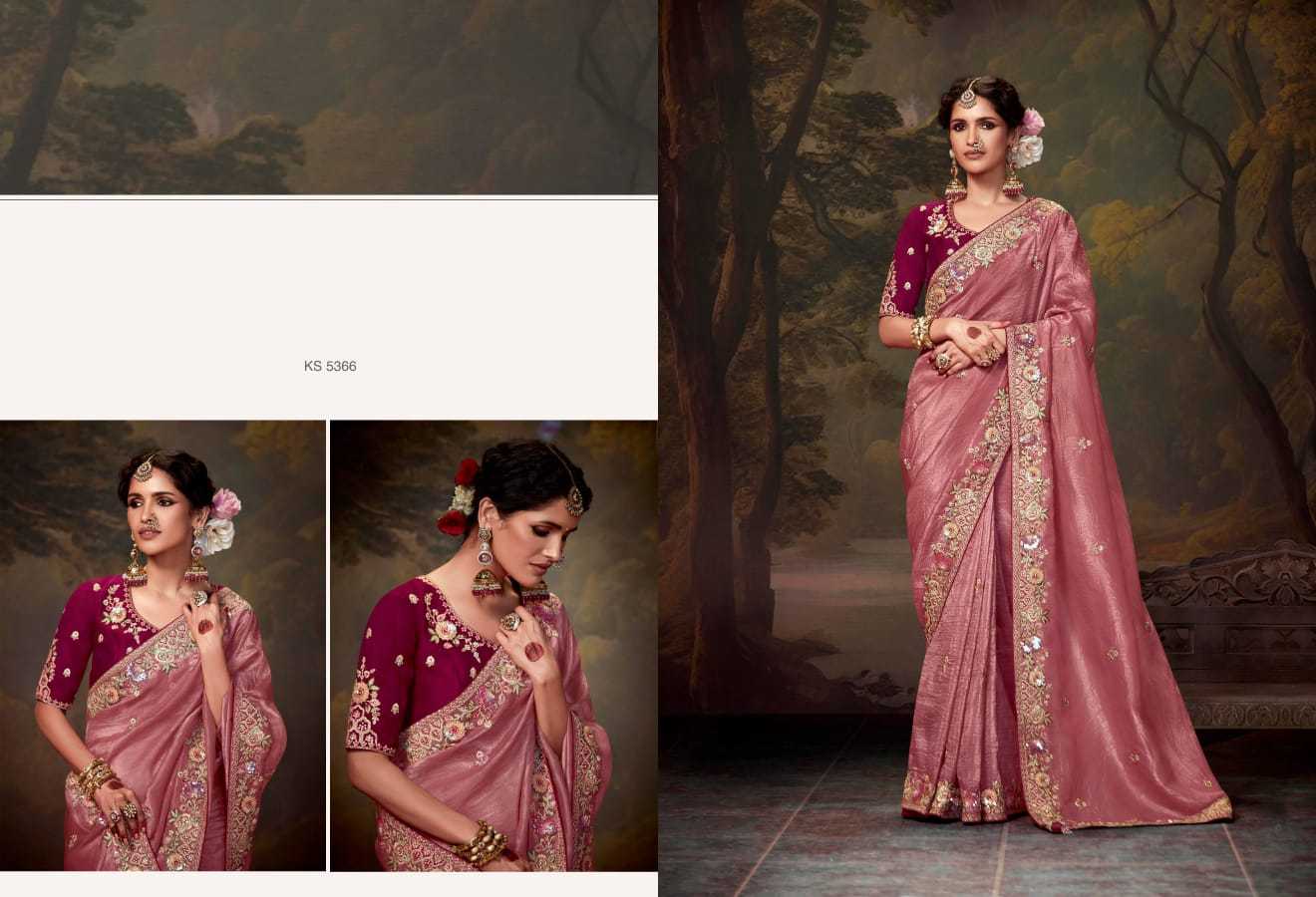 naveli by kimora unique work heavy designer saree collection