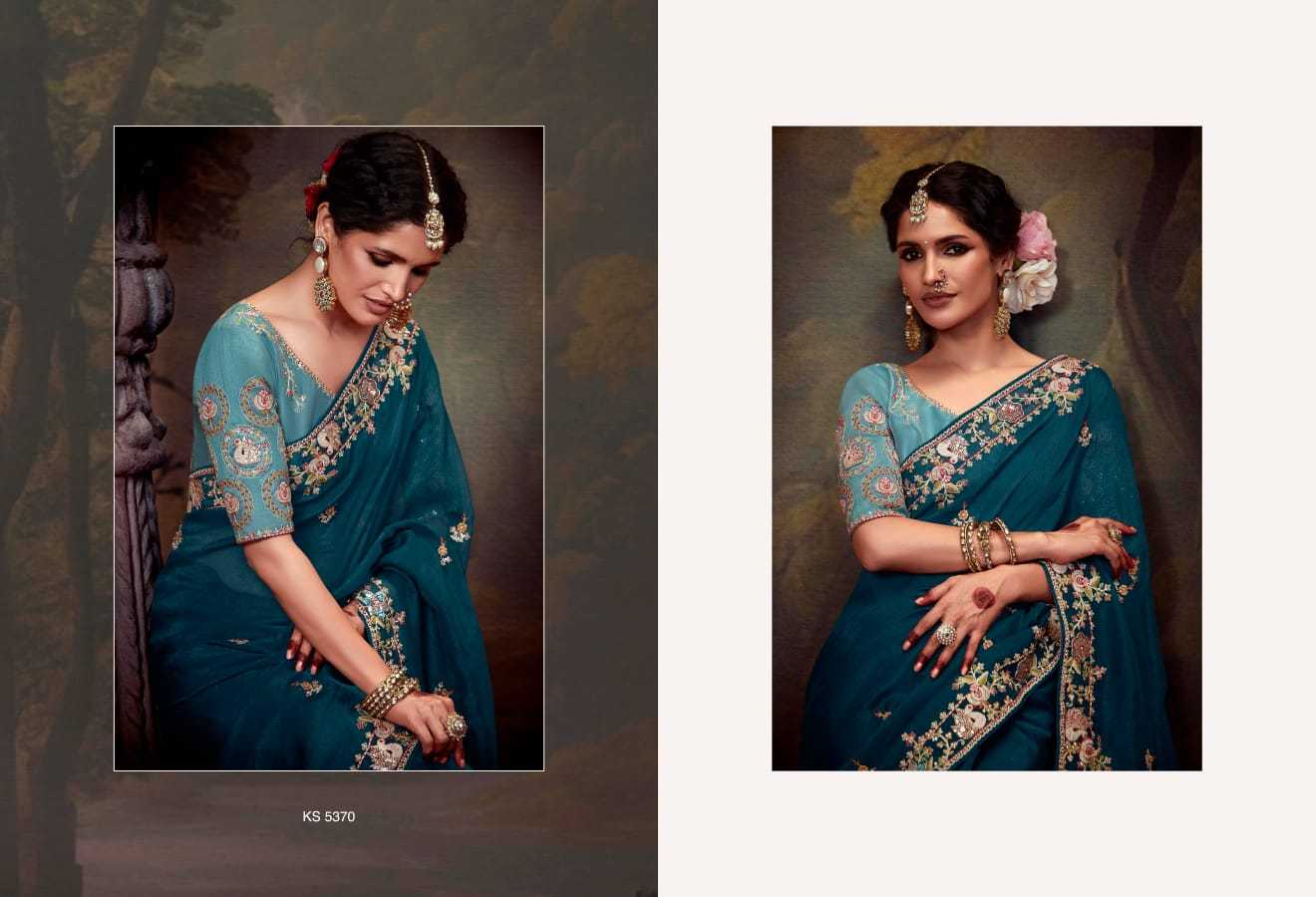 naveli by kimora unique work heavy designer saree collection