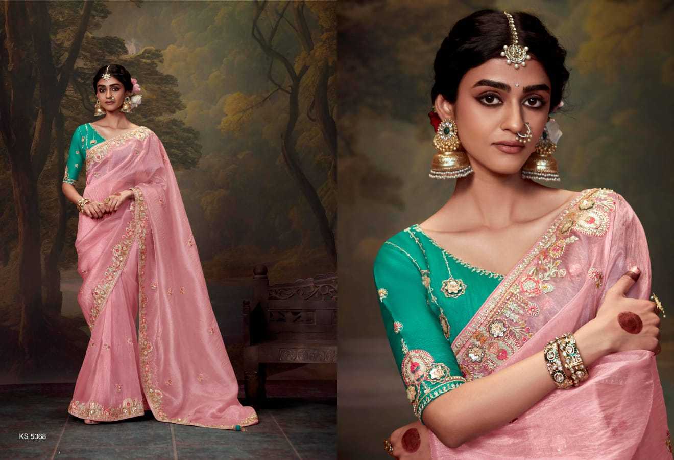 naveli by kimora unique work heavy designer saree collection