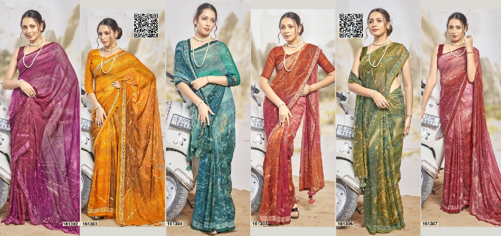 Vallabhi Reeti Vol-4 Wholesale Georgette Fabrics Ethnic Indian Sarees