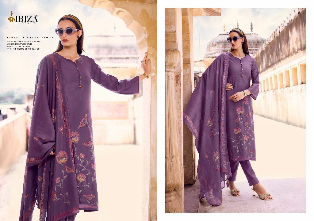 Ibiza Modern Art Wholesale Pure Viscose With Handwork Salwar Suits