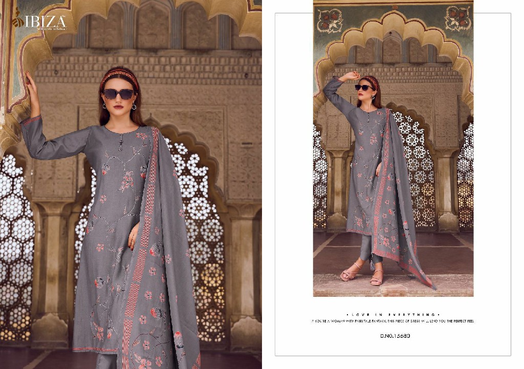 Ibiza Modern Art Wholesale Pure Viscose With Handwork Salwar Suits