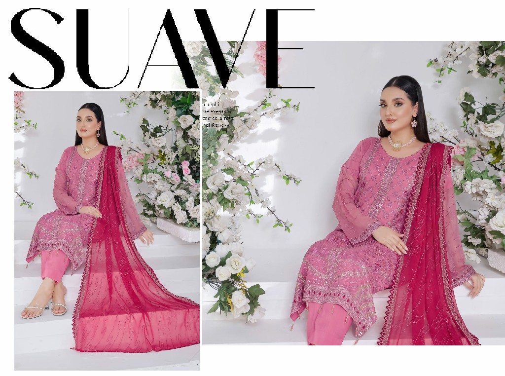 Bin Hameed By Rana Arts Suffha Luxury Embroidered Chiffon Collection