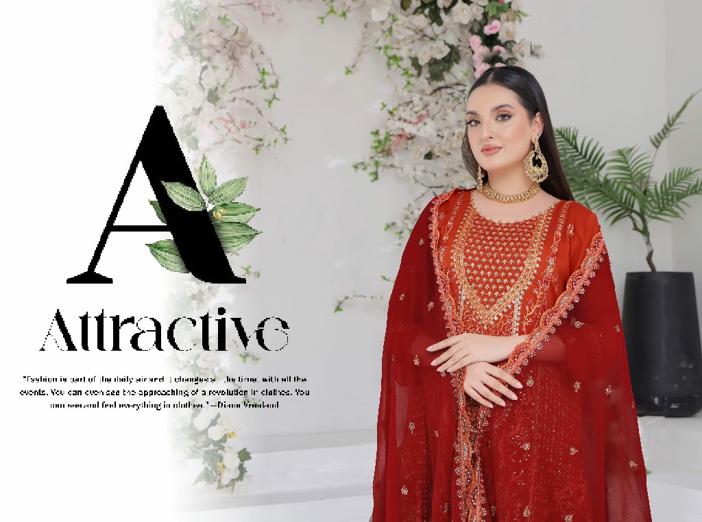 Bin Hameed By Rana Arts Suffha Luxury Embroidered Chiffon Collection