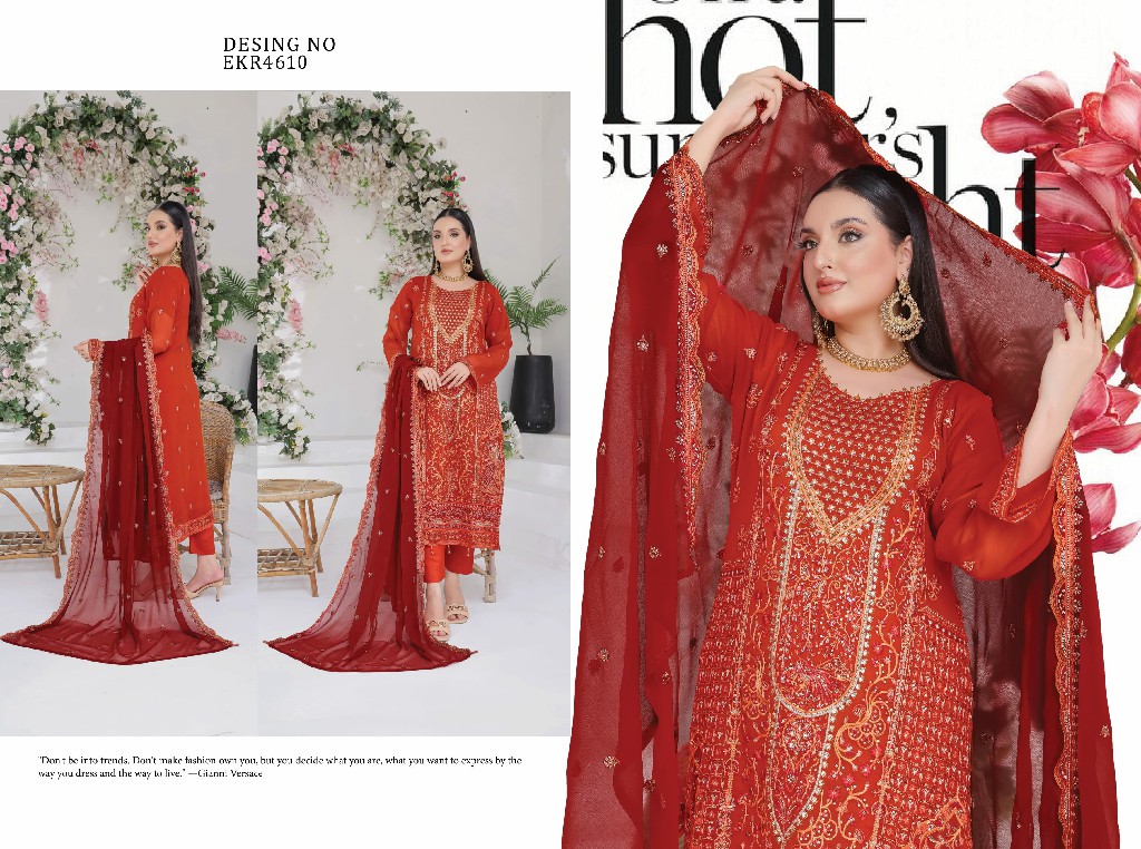 Bin Hameed By Rana Arts Suffha Luxury Embroidered Chiffon Collection