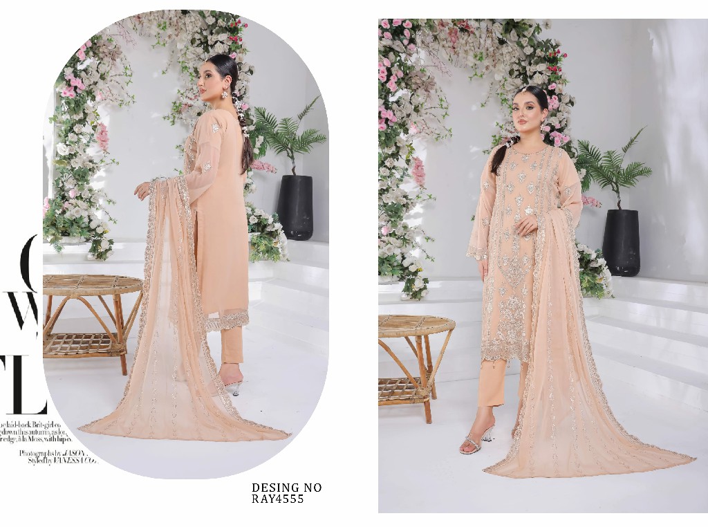 Bin Hameed By Rana Arts Suffha Luxury Embroidered Chiffon Collection