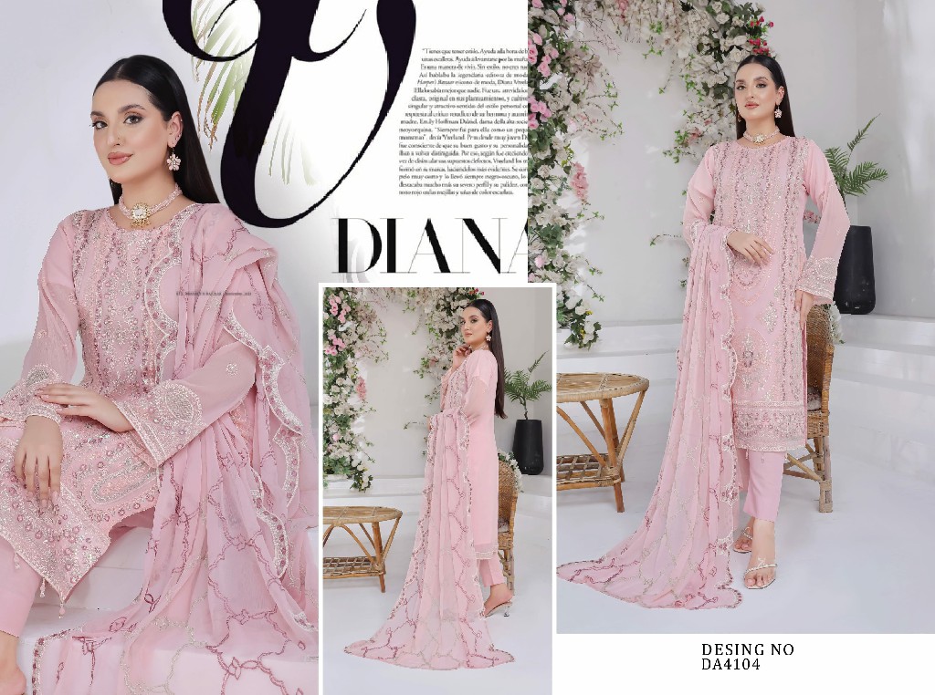 Bin Hameed By Rana Arts Suffha Luxury Embroidered Chiffon Collection