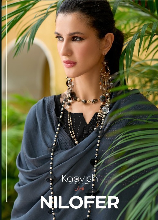nilofer by kaavish unique colours viscose muslin dress material