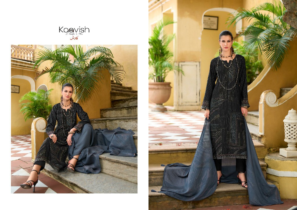 nilofer by kaavish unique colours viscose muslin dress material