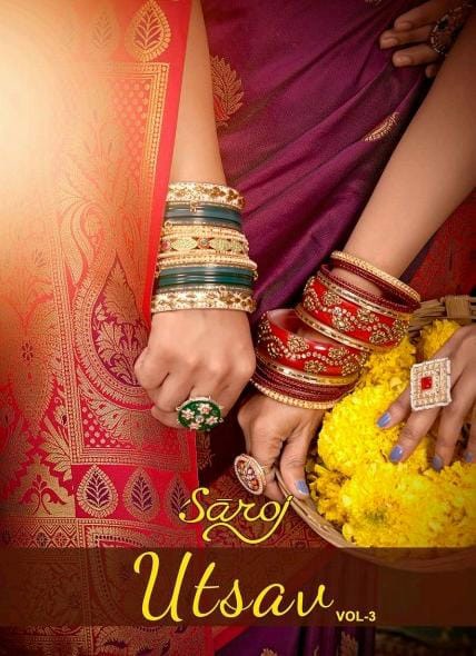 Saroj Utsav Vol-3 Wholesale Silk Fabrics Indian Sarees