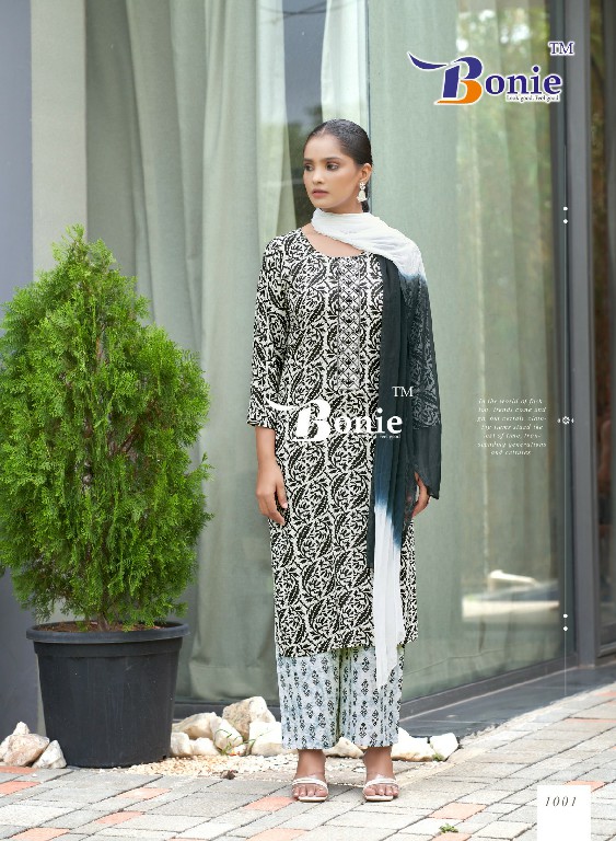 Bonie Guzarish Wholesale Kurti Plazzo And Dupatta Catalog