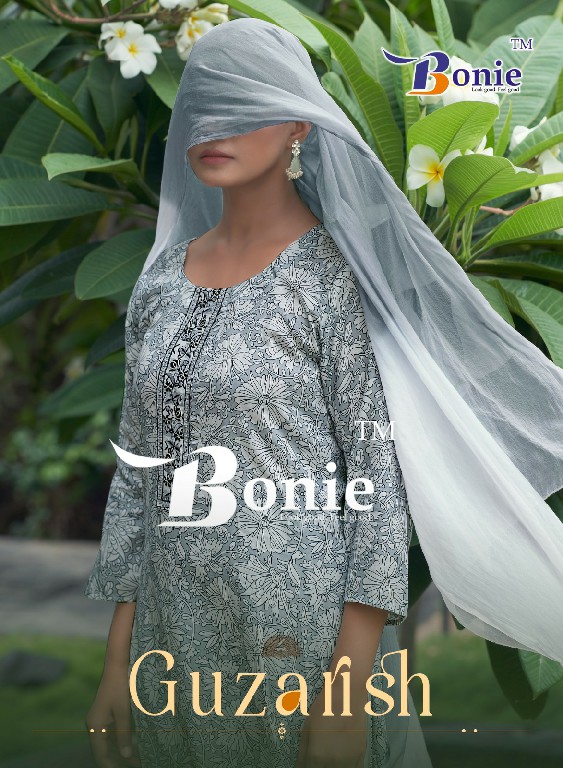 Bonie Guzarish Wholesale Kurti Plazzo And Dupatta Catalog