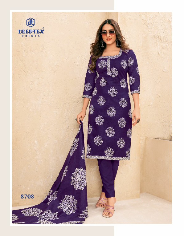 DEEPTEX PRINTS MISS INDIA VOL 87 SUMMER SPECIAL COTTON UNSTITCH SALWAR KAMEEZ COLLECTION