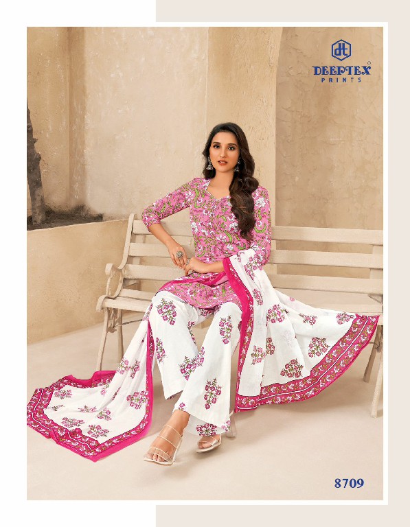 DEEPTEX PRINTS MISS INDIA VOL 87 SUMMER SPECIAL COTTON UNSTITCH SALWAR KAMEEZ COLLECTION