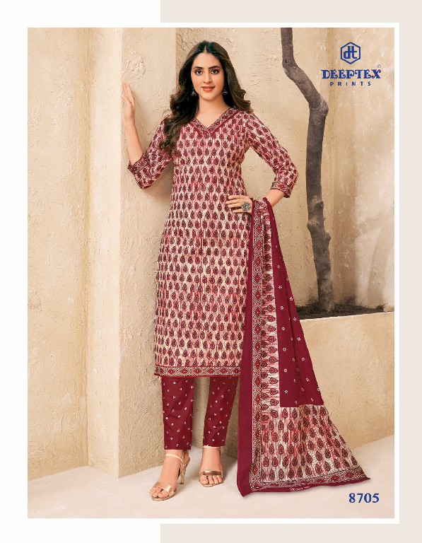 DEEPTEX PRINTS MISS INDIA VOL 87 SUMMER SPECIAL COTTON UNSTITCH SALWAR KAMEEZ COLLECTION